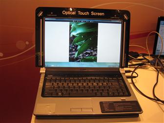 quanta optical touch notebook
