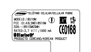 samsung innov8 i8510m fcc 2