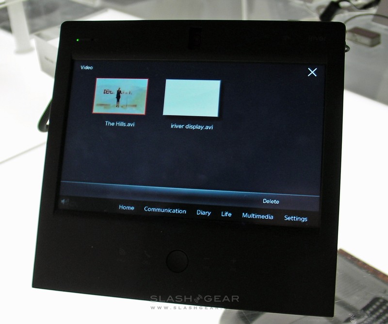 CES 2009: iRiver WAVE HOME multimedia device hands-on