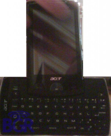 acer slider smartphone mwc09 389x480