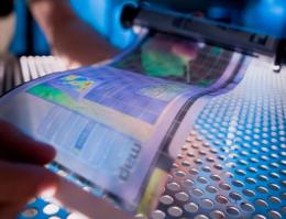 flexible color e paper