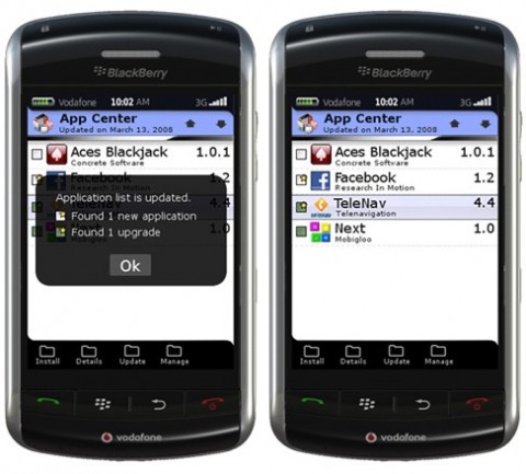 BlackBerry App World launching at CTIA 10 6 08 bb app center 480x433