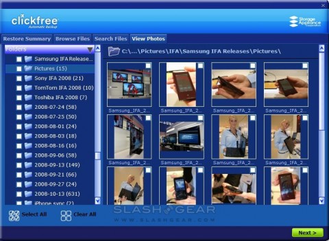 clickfree gui 10 sg 480x352