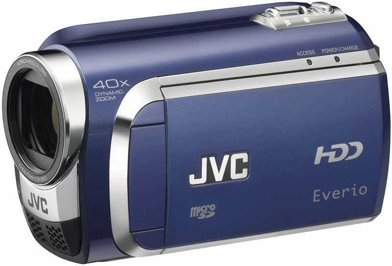 JVC Everio camcorders HD, HDD and SDHC SlashGear
