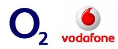 o2 vodafone logos