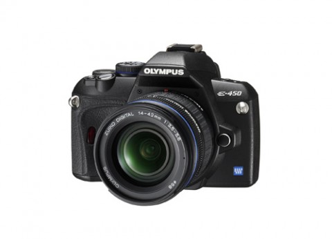 Olympus E 450 DSLR debuts olympuse450 lg 480x346