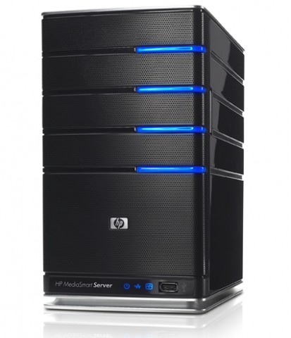 HP MediaSmart Servers updated; stream media to iPod/iPhone and PSP hp server mediasmart 413x480