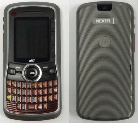 Motorola i465 on Nextel with full QWERTY motorola i4652