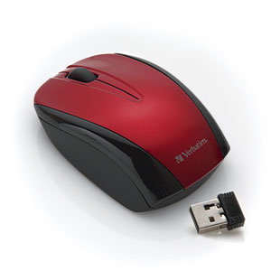 Verbatim Color Nano Wireless Notebook Mouse revealed 96897 white recvr1