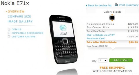 att nokia e71x 480x261