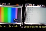 Pixel Qi demo 3Qi indoor/outdoor/e-ink netbook display