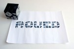 rubiks cube typographic font generator 2 150x100