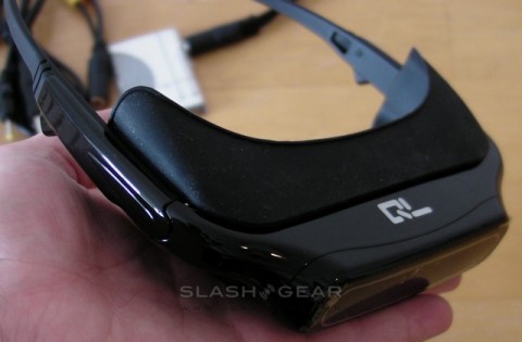 Q London 3D 80 inch Video Eyewear SlashGear 12 480x315