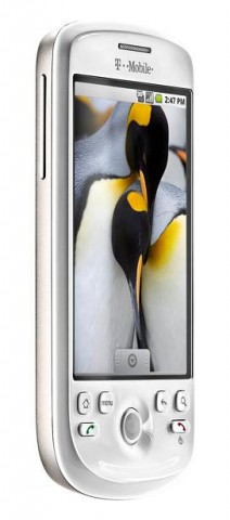 T Mobile myTouch 3g White 212x480