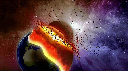earth venus collide bbc