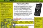 Verizon Wireless XV6800 htc ozone leak 1 150x100