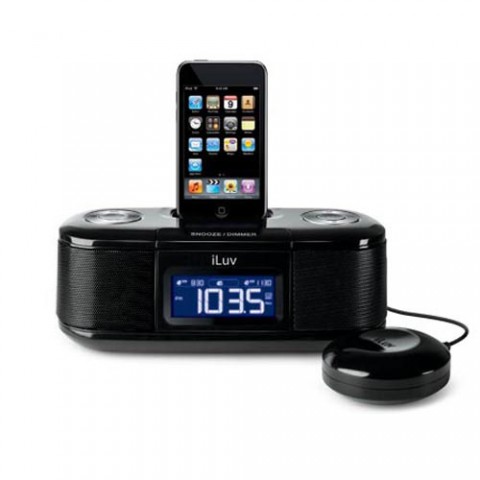 iLuv iMM153 Dual Alarm Clock with Bed Shaker revealed iluviMM153 480x480