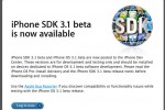 iPhone 3.1 Beta Released to iPhone Developers