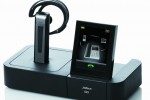 Jabra GO 6400 and PRO 9400 wireless headsets with touchscreen base-station