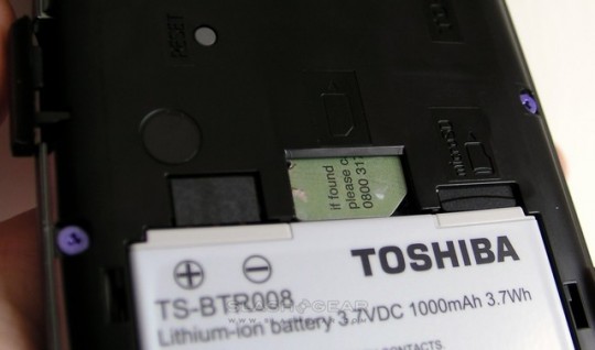 Orange Toshiba TG01 SlashGear 18 540x318