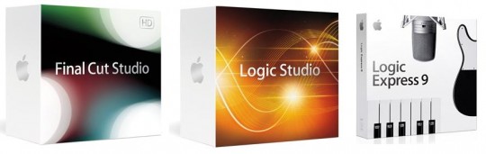 apple_final_cut_studio_logic_studio_logic_express_9 apple final cut studio logic studio logic express 9 540x171