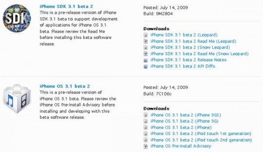 iphone os 31 beta 21 540x312