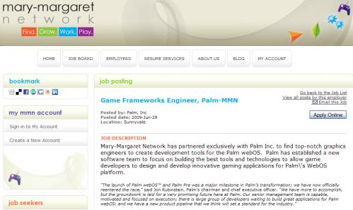 palm_webos_game_developer_advert palm webos game developer advert