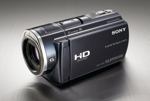 Sony reveals two new HD Handycams sonycx500v lg 480x324