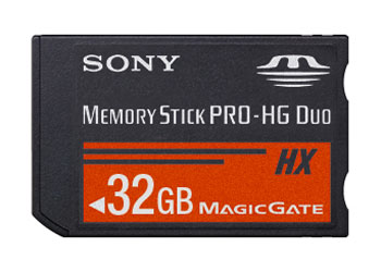 Sony 32GB Memory Stick Pro HG Duo HX revealed sonymemorystickpro32gb lg