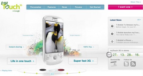 t mobile mytouch 3g preorder 480x256