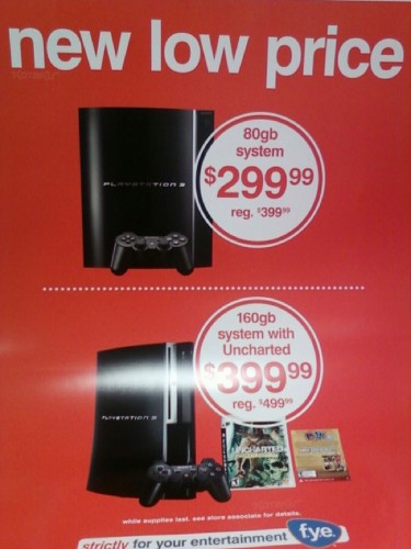 FYE PS3 price cut 375x500