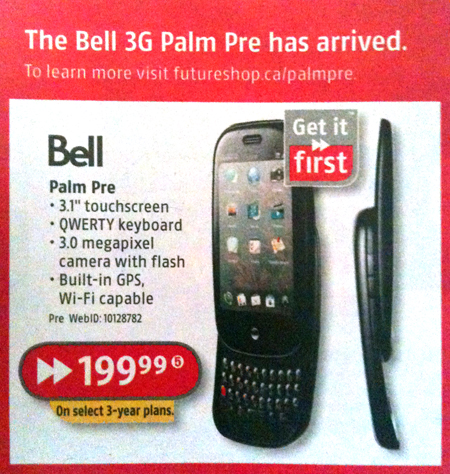 Palm Pre Ad