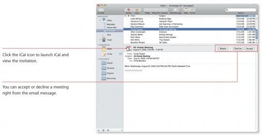 Snow Leopard View Respond Calendar Invites Snow Leopard View Respond Calendar Invites