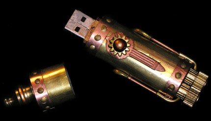Steampunk Pocket Memory USB 4GB Flash Drive Is Available but That Doesnt Mean Youll Buy It Steampunk21