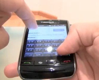 blackberry storm 2 piezo electronic touchscreen demo