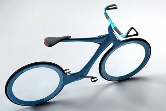 Intelligent Cycle concept has biometrics, solar-panels, Olympian-blessing