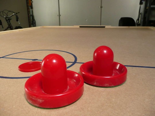 diy air hockey table 540x405