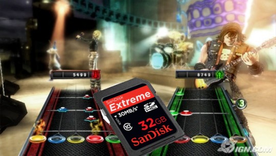 guitar hero 5 wii sdhc 540x305