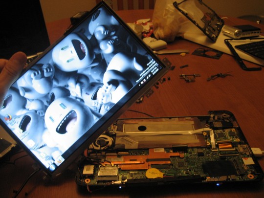 hp mini netbook touchscreen mod 540x405