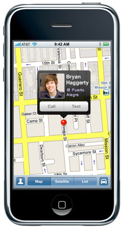 iphone map