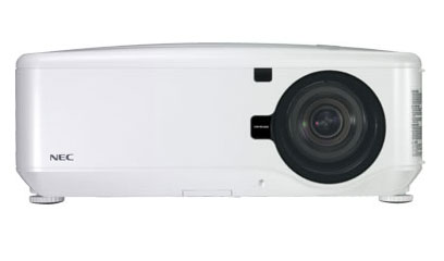 NEC unveils new WXGA projector for large venues necnp4100w
