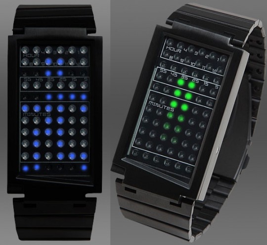 SeaHope take on Tokyoflash with touchscreen LED watch