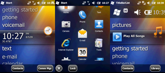 windows mobile 6 5 build 23022 screenshots 1 540x242