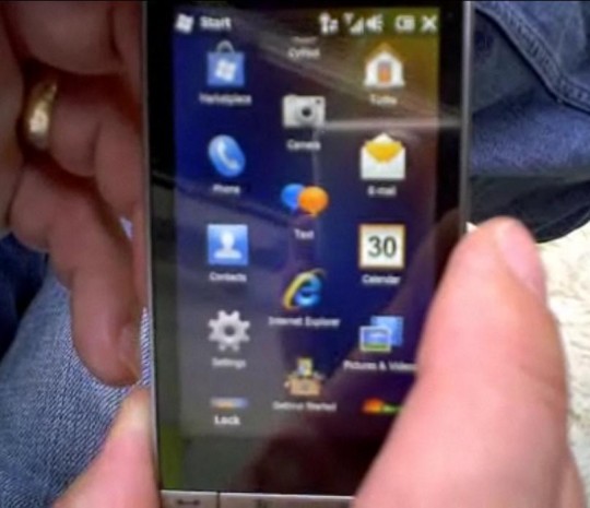 windows mobile 6 5 htc touch diamond2 540x465