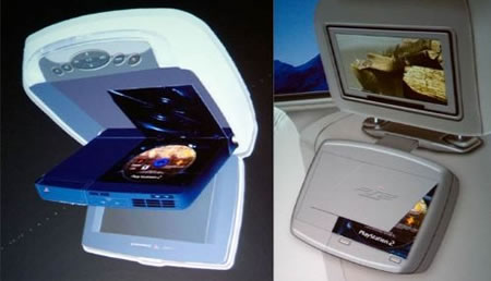 Audiovox PS2 based entertainment system