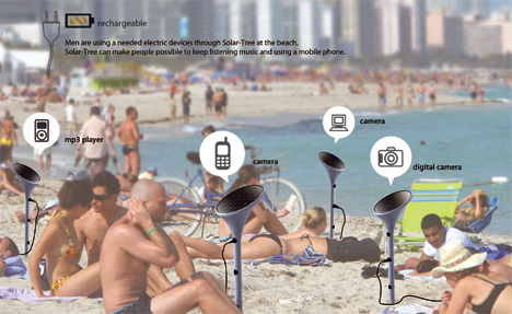 Solar Trees Are Charging On the Go Made Not So Portable Solar2