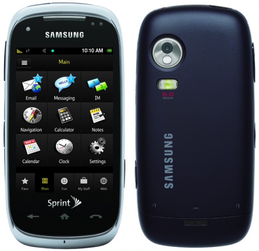 Sprint_Samsung_Instinct_HD_SPH-m850_ Sprint Samsung Instinct HD SPH m850 516x499