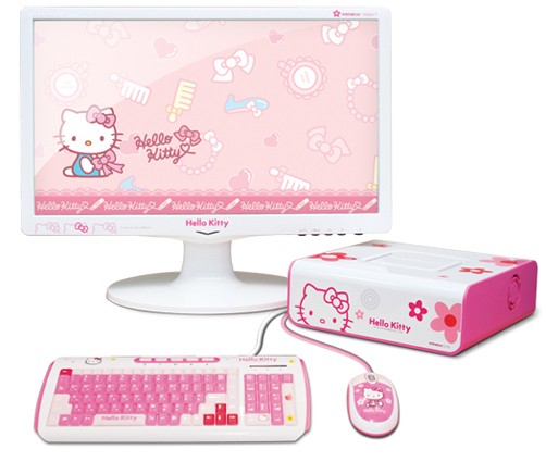 Moneaul MiNEW A10 nettop gets Hello Kitty treatment minew 10 hk nettop