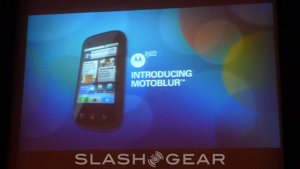 Motorola CLIQ Android smartphone announced