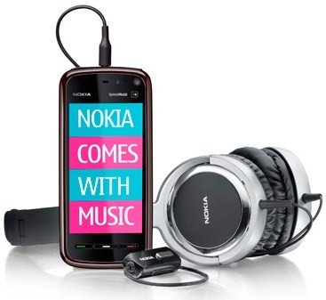 nokia comes with music